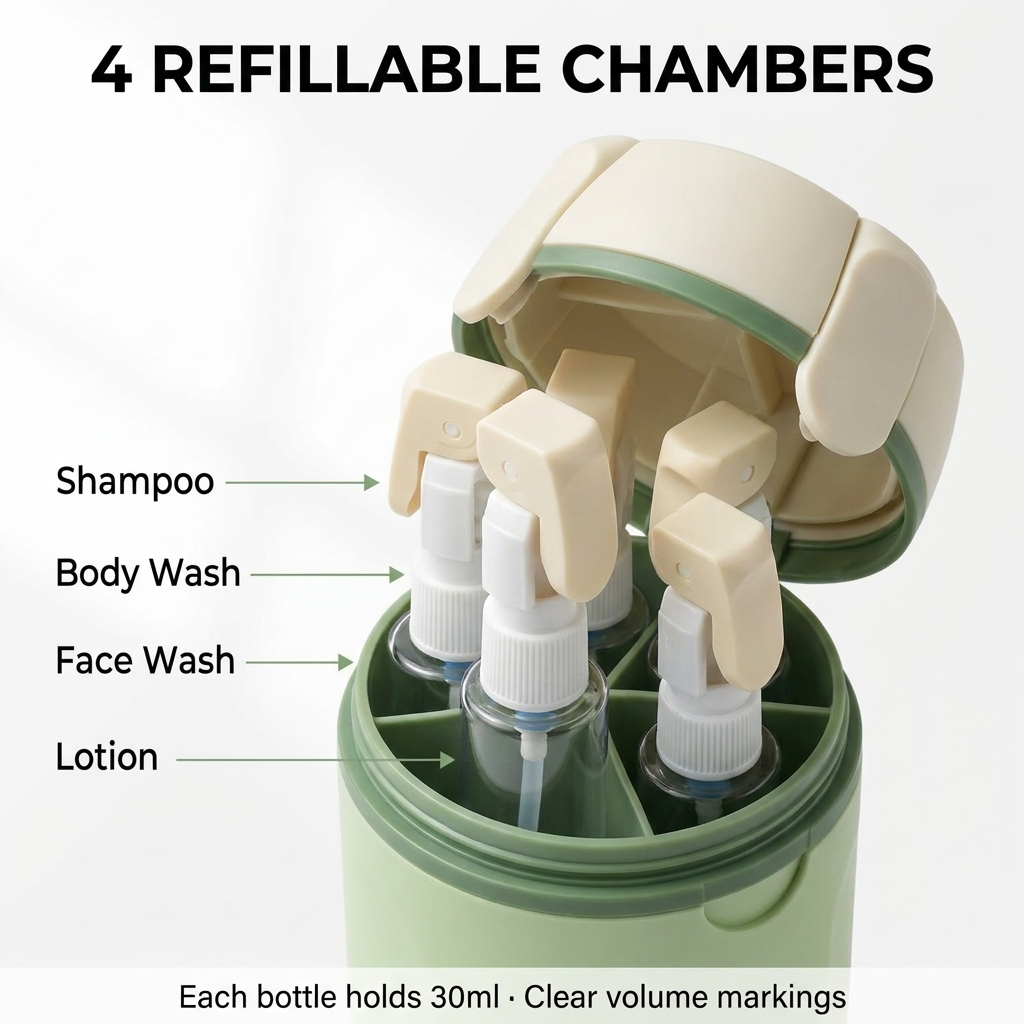 Tavu™ 4 in 1 Travel Kit