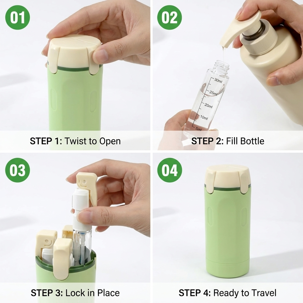 Tavu™ 4 in 1 Travel Kit